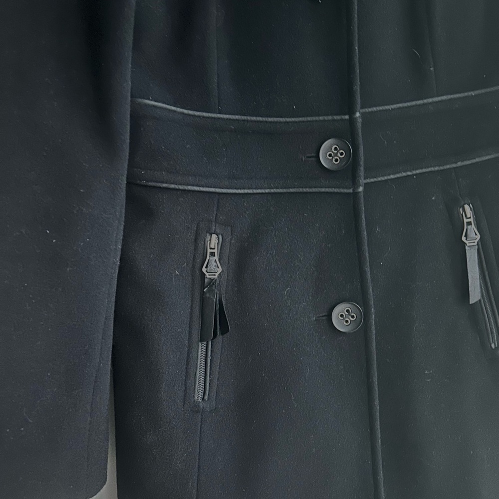 OSCAR de la RENTA stylish wool overcoat - Picture 3 of 5